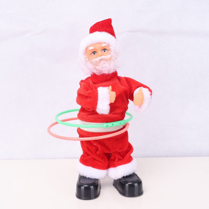 Decorative Santa Claus figure with candy