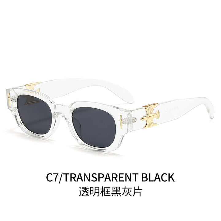 Women's fashionable sunglasses in exclusive tortoiseshell design with elegant metallic accents Kalsten