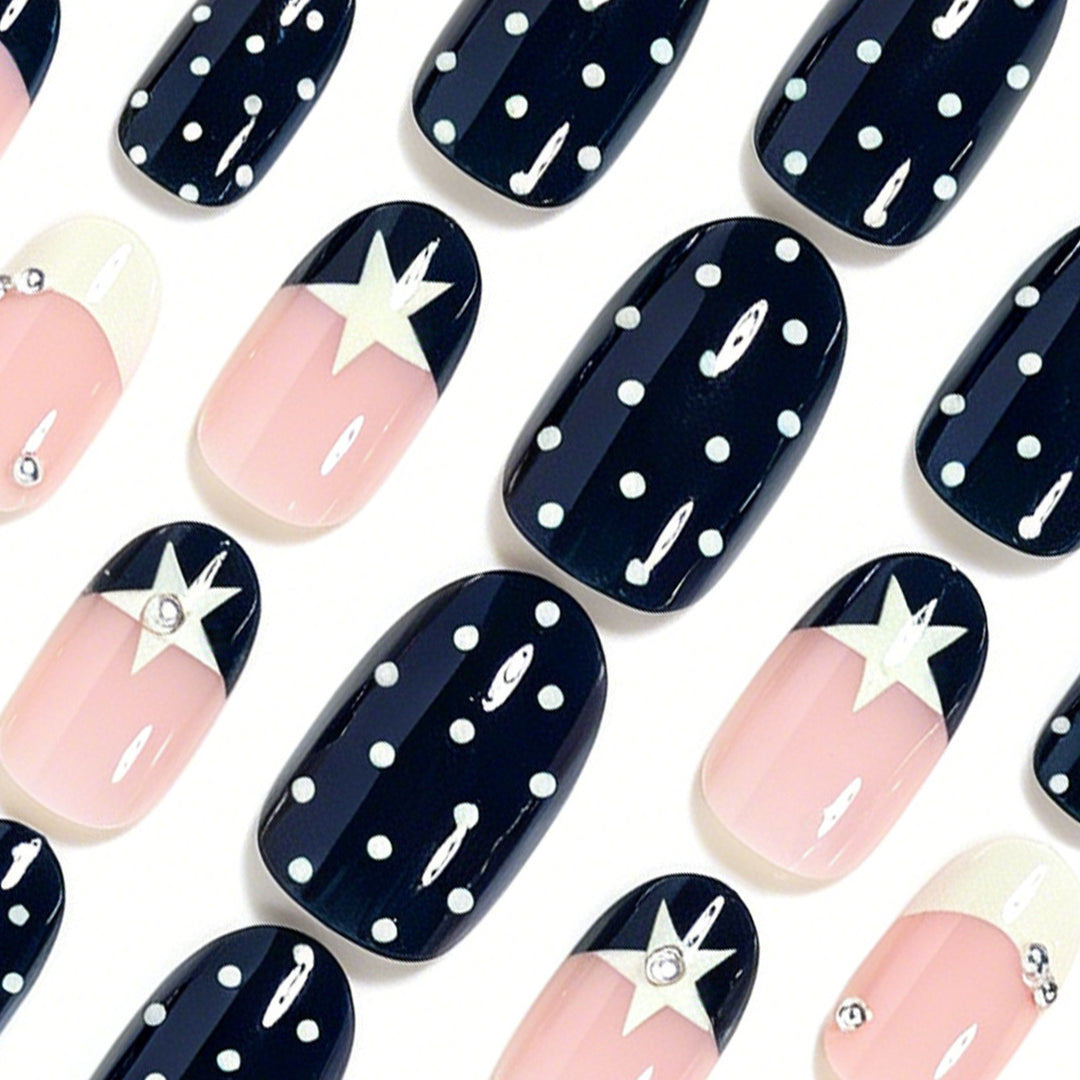 Artistic Press-On Nail Art Set Kalsten