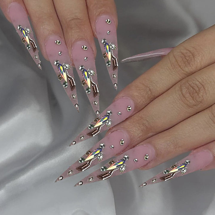 Glamorous artificial nail design Kalsten