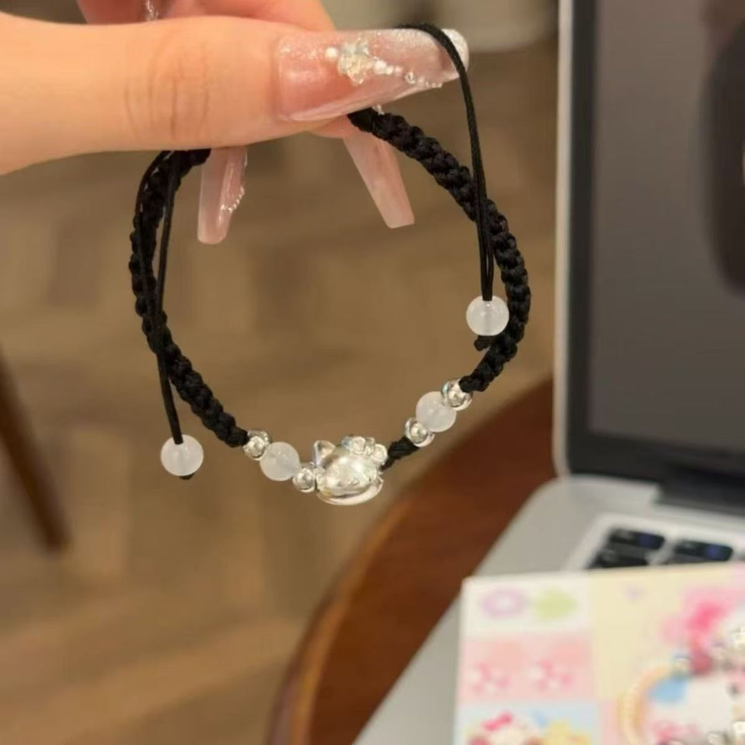 Adjustable Cat Paw Charm Bracelet Kalsten