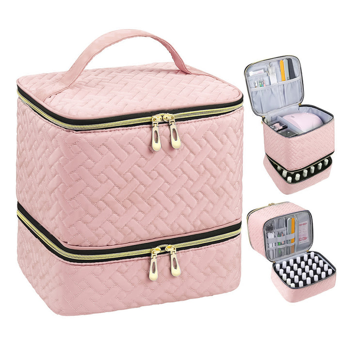 Cosmetic organizer with intelligent compartment system Kalsten