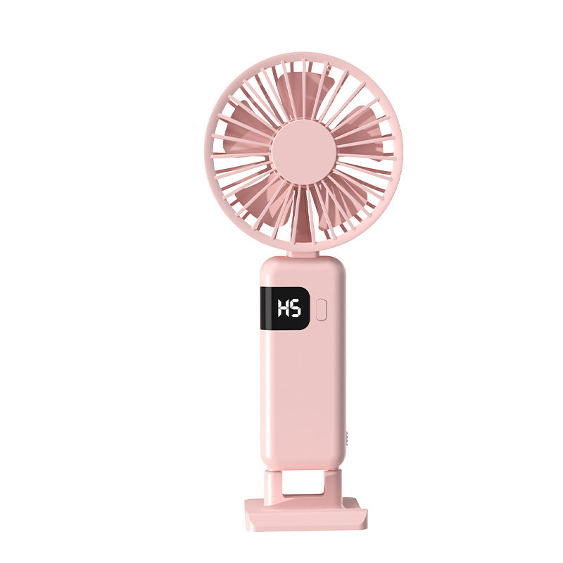 Women’s Portable Handheld Fan with LED Display Kalsten