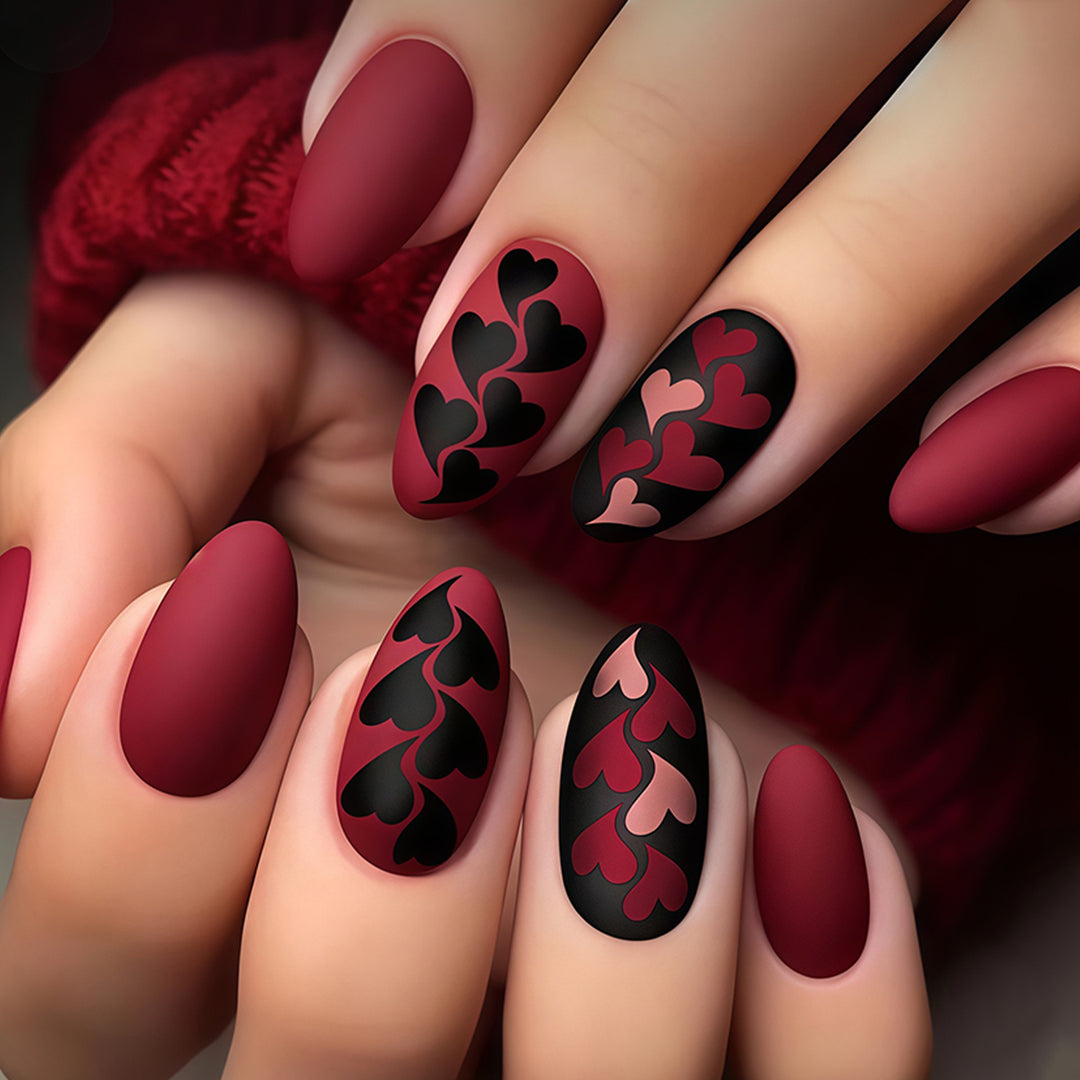 Heart Pattern Nail Art Kit Kalsten