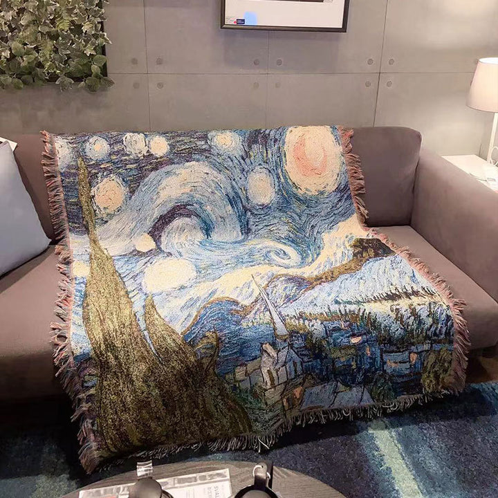 Artistic Tapestry Throw Blanket