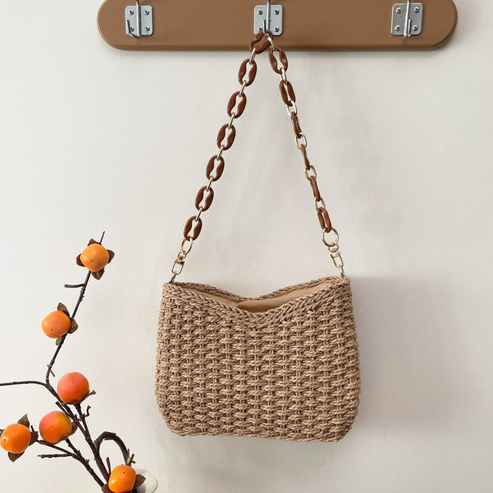 Fashionable Shoulder Bag Made of Braided Material Kalsten