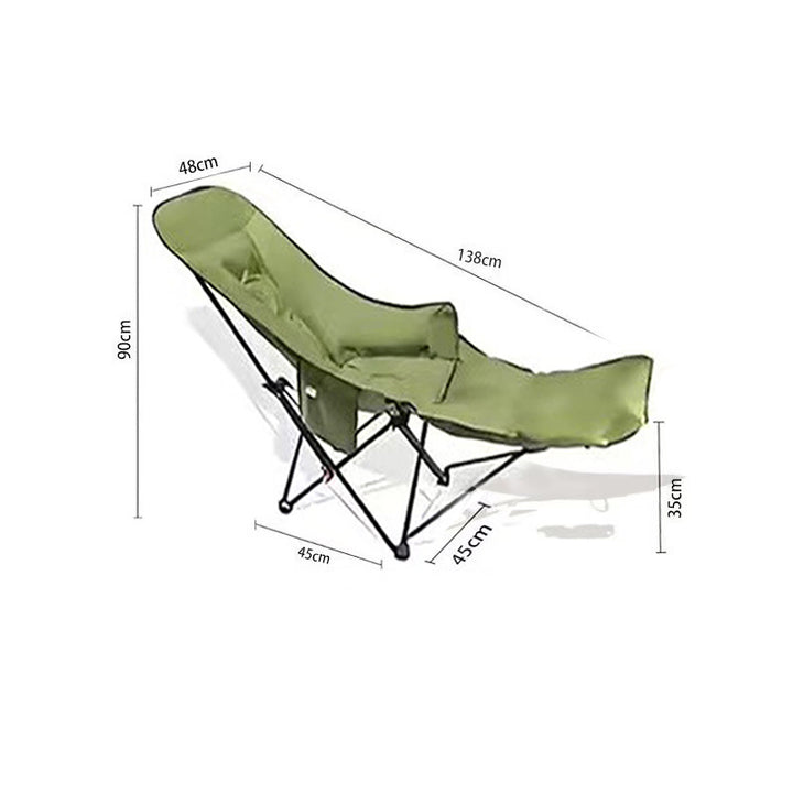 Practical camping lounge chair Kalsten