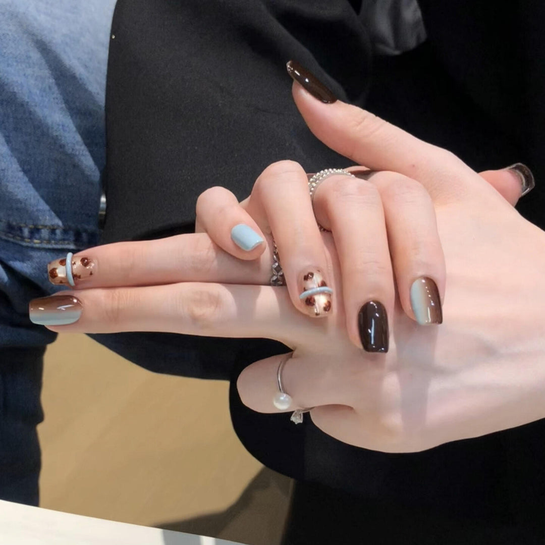 Creative Nail Tips with Elegant Design Kalsten