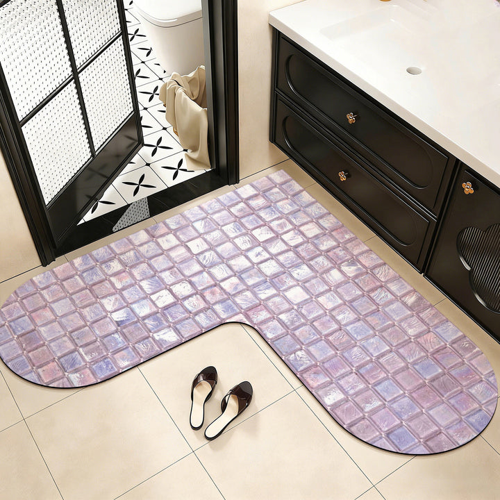 Memory Foam U-Shaped Bath Mat