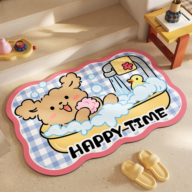 Decorative Bath Mat Kalsten