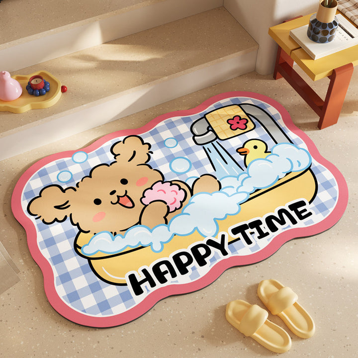 Decorative Bath Mat Kalsten