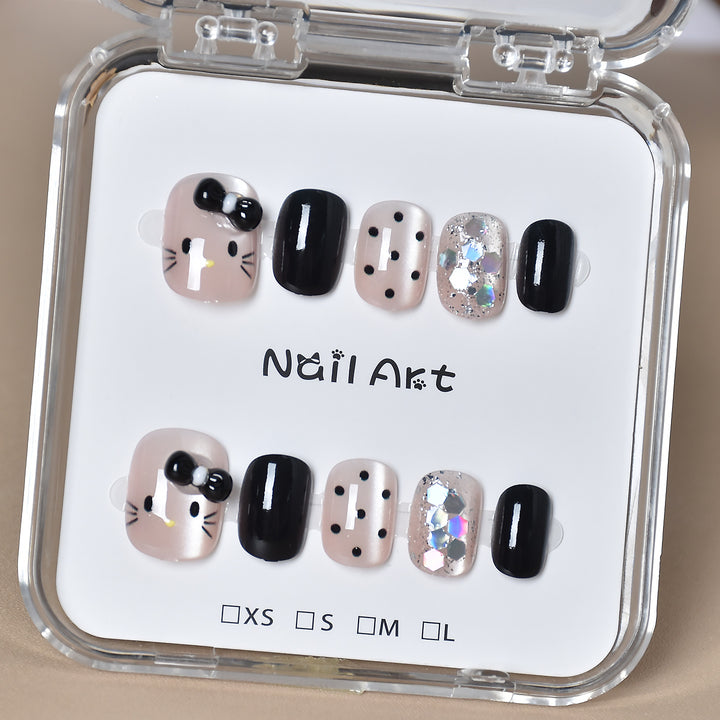 Premium Glamorous Press-On Nail Extensions Kalsten