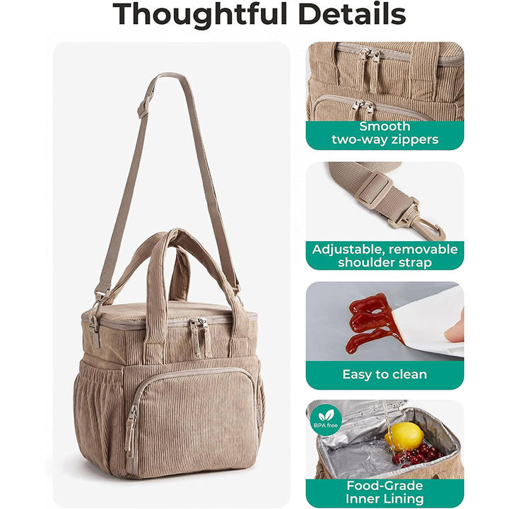 Insulated Multi-Purpose Lunch Carrier Kalsten