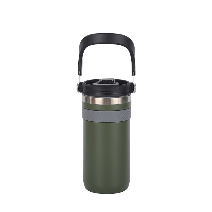 Ladies insulated thermo mug with practical carrying handle Kalsten