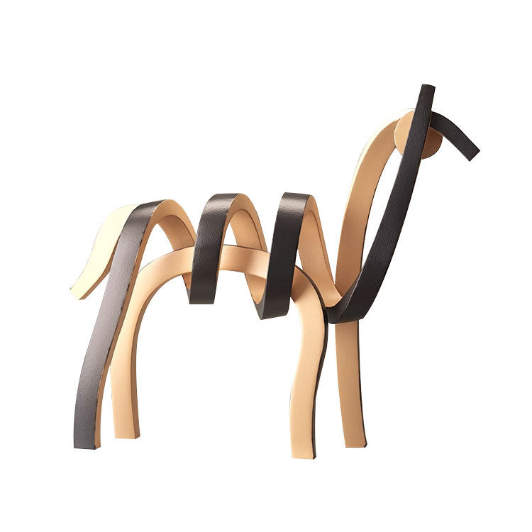 Abstract Decorative Horse Sculpture