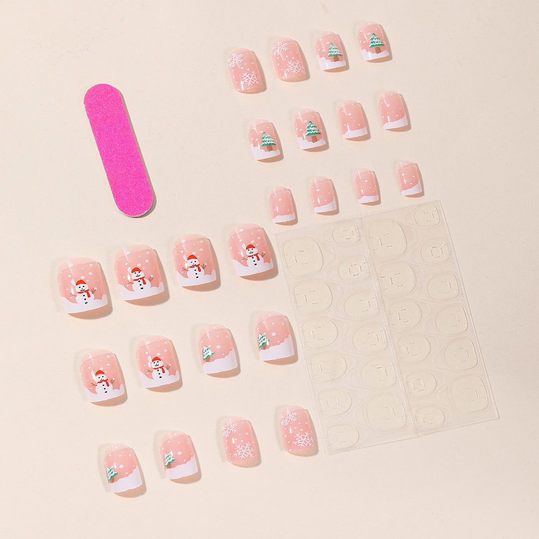Festive Holiday-Themed Nail Art Kalsten