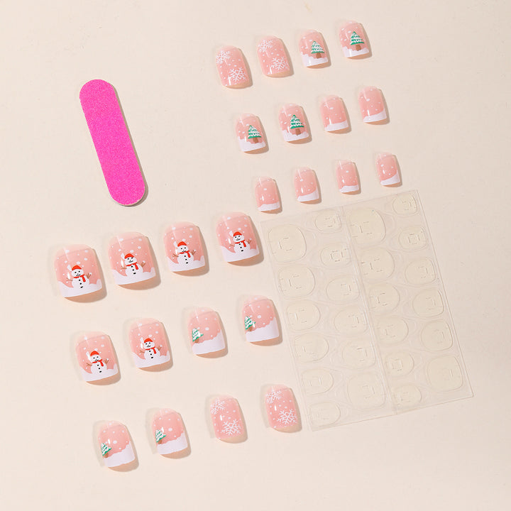 Festive Holiday-Themed Nail Art Kalsten