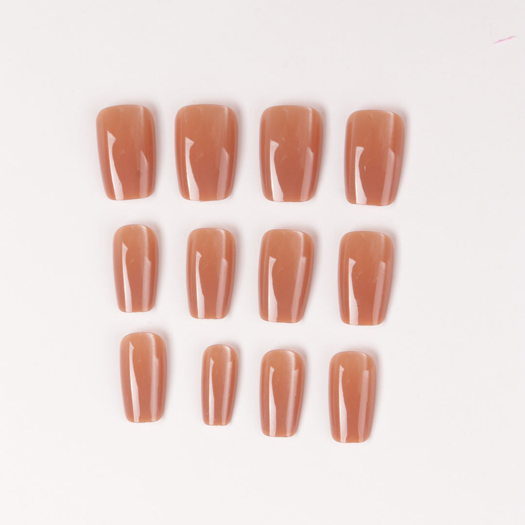 Premium Glossy Gel Nail Extensions Kalsten