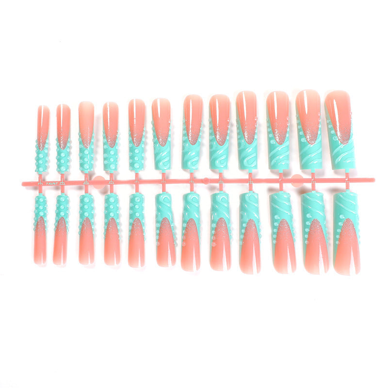 Artistic Sculpted Fantasy Press-On Nail Set Kalsten