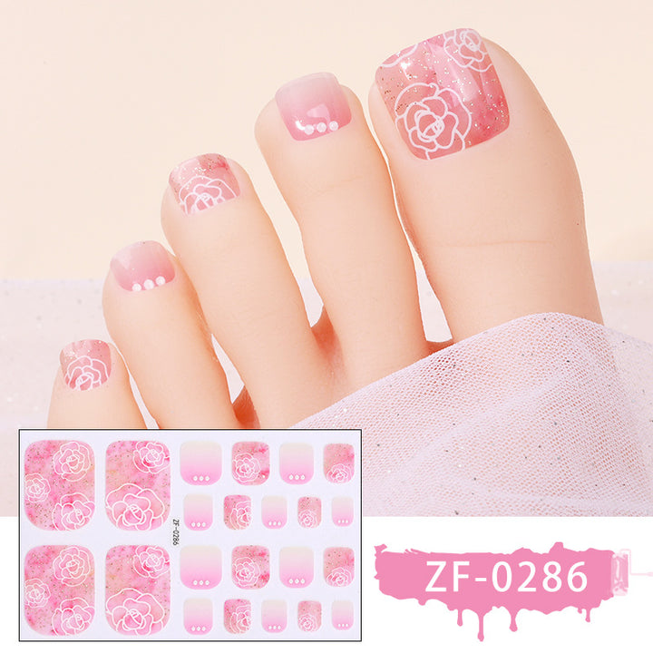 Glamorous Gel Nail Art Wraps