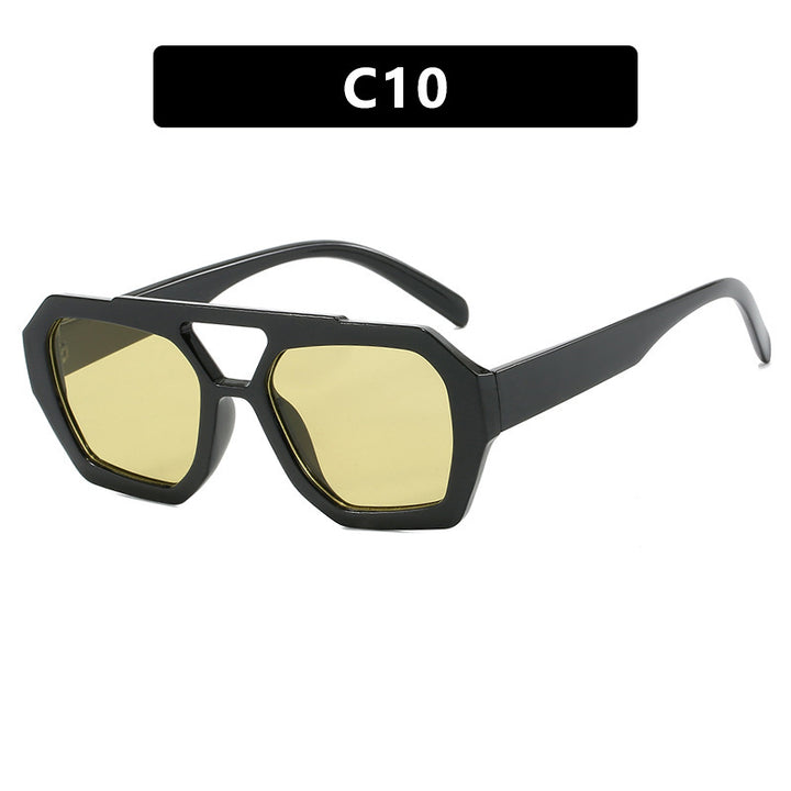 Women's oversized sunglasses in striking, octagonal design Kalsten