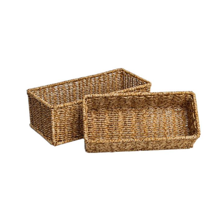Ladies Rectangular Natural Basket Area Kalsten