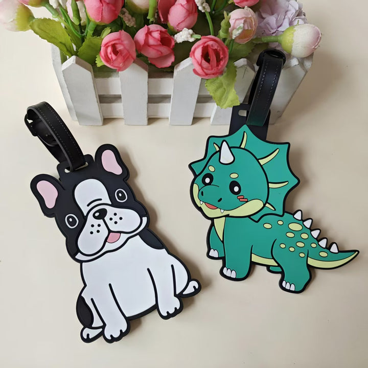 Unisex Cartoon Dog Luggage Tag Kalsten