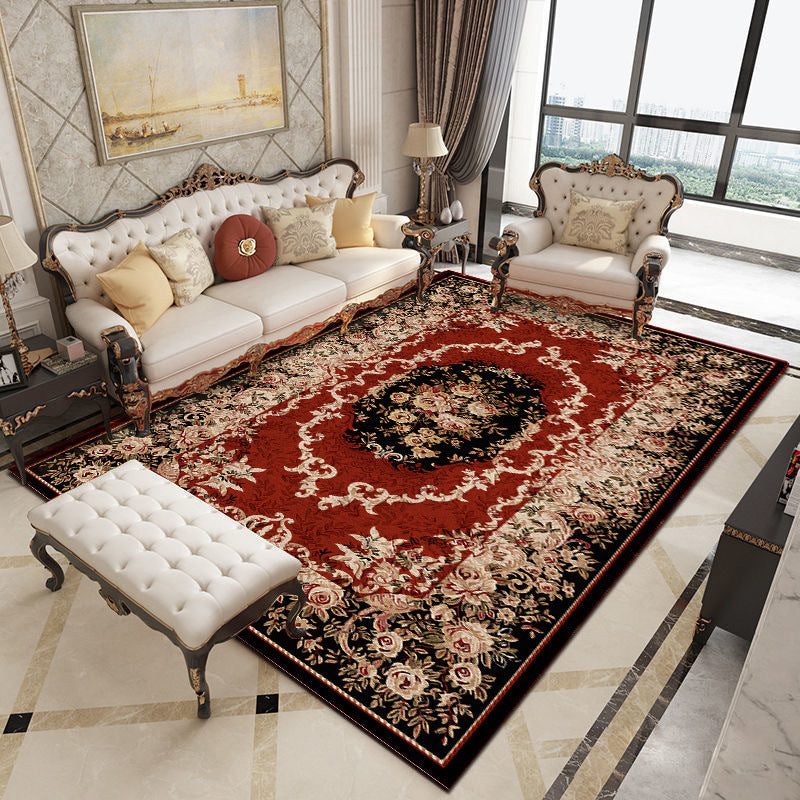 Vintage Floral Area Rug