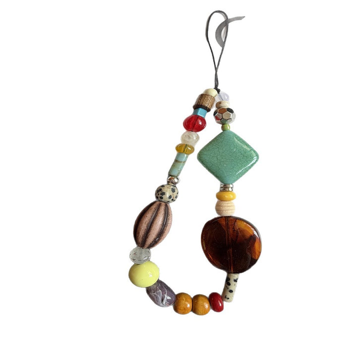 Stylish Beaded Phone Lanyard Kalsten