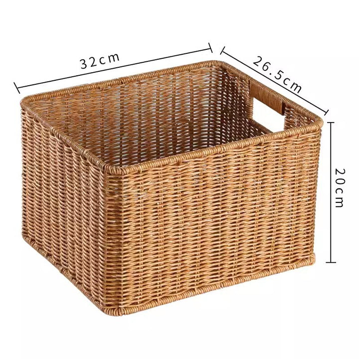 Rectangular Woven Storage Basket Kalsten