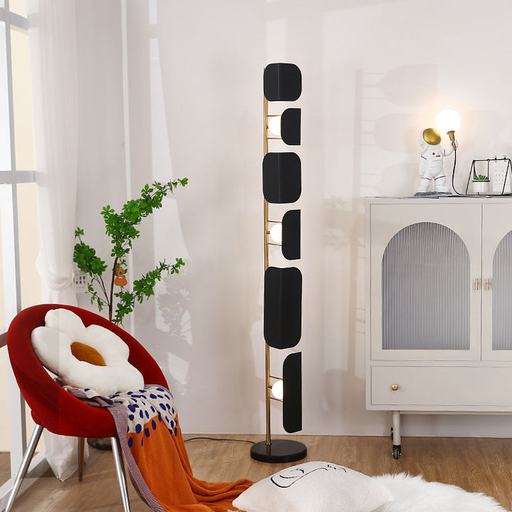 Artistic Stacked Floor Lamp