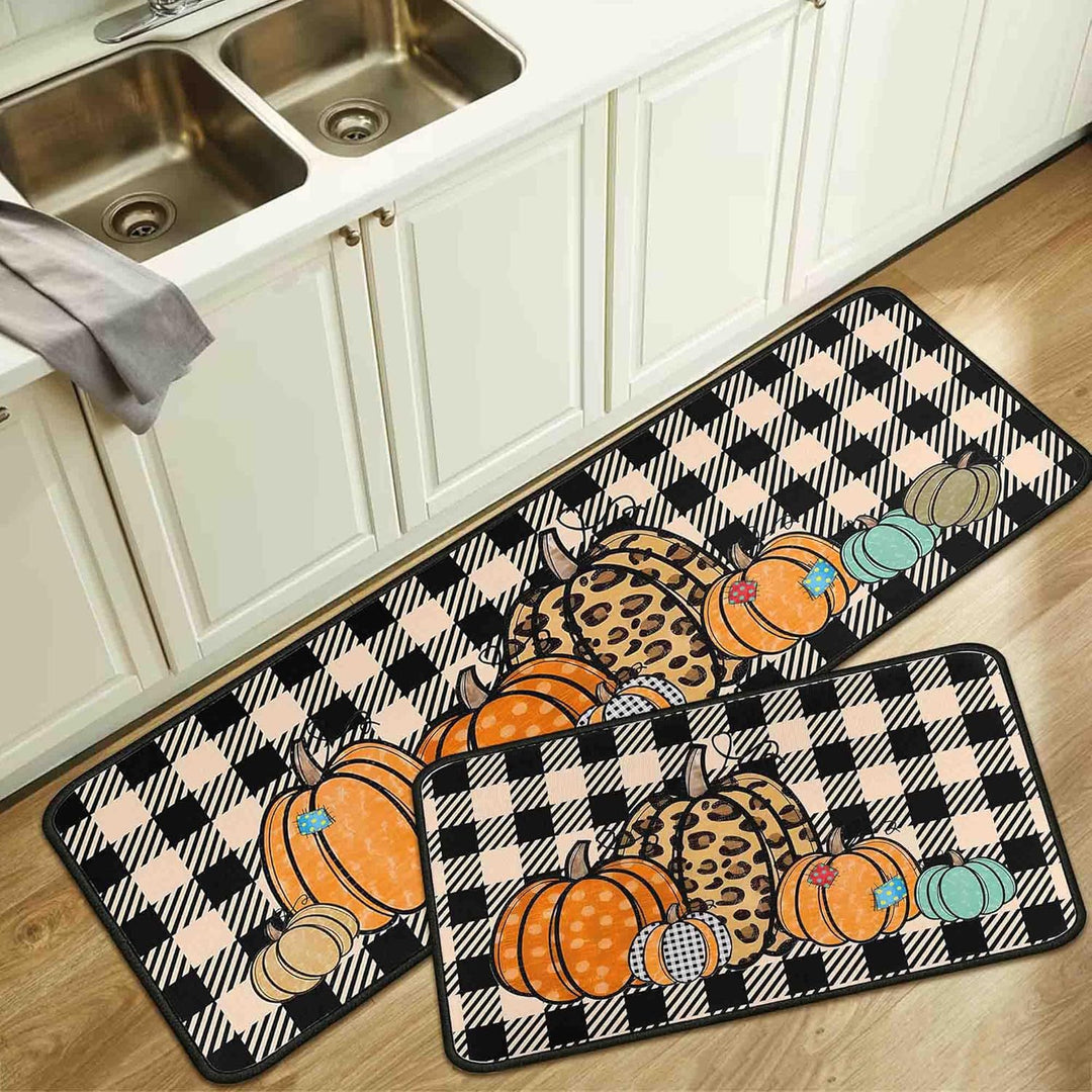 Seasonal Decorative Kitchen Mat Set