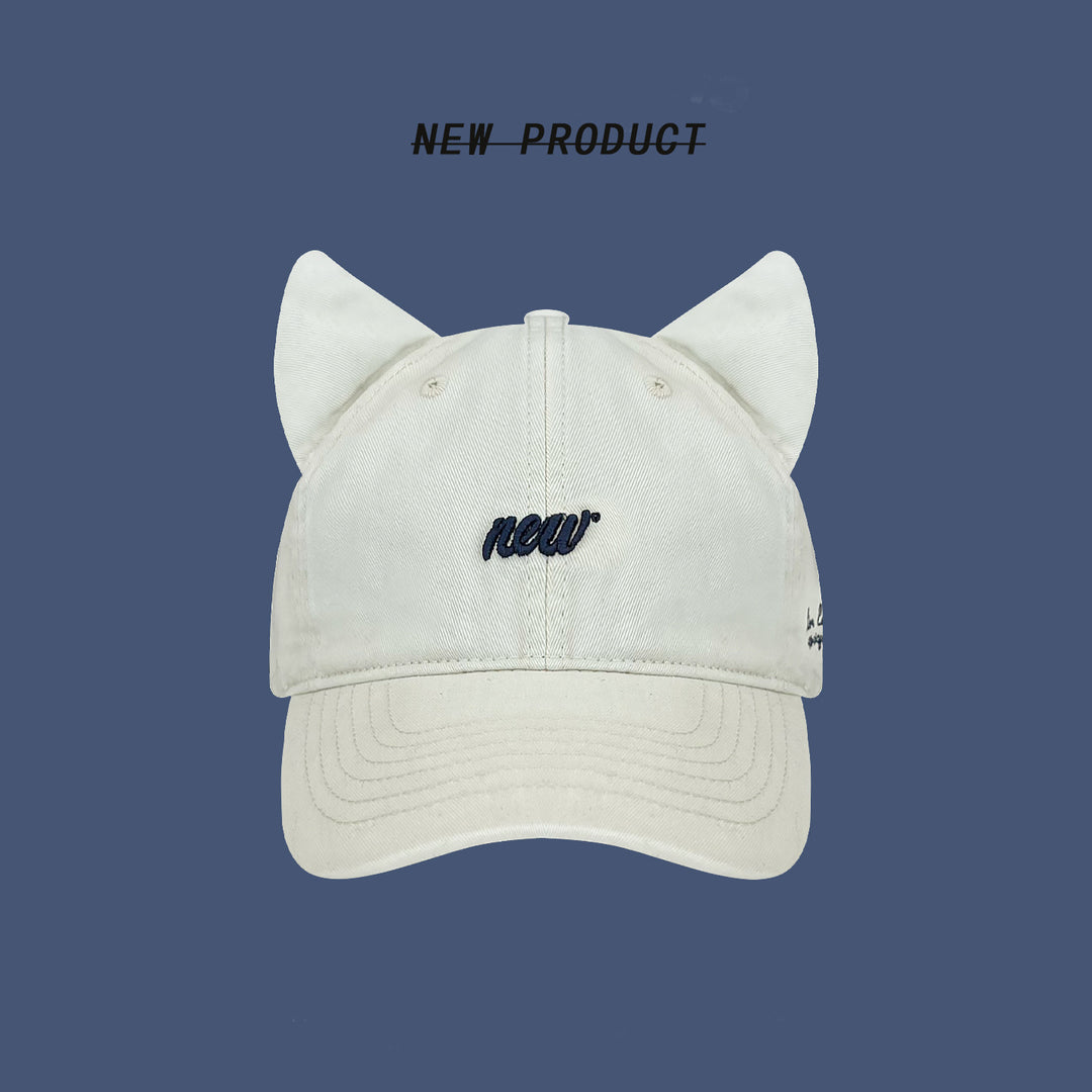 Playful Cat Ear Baseball Cap