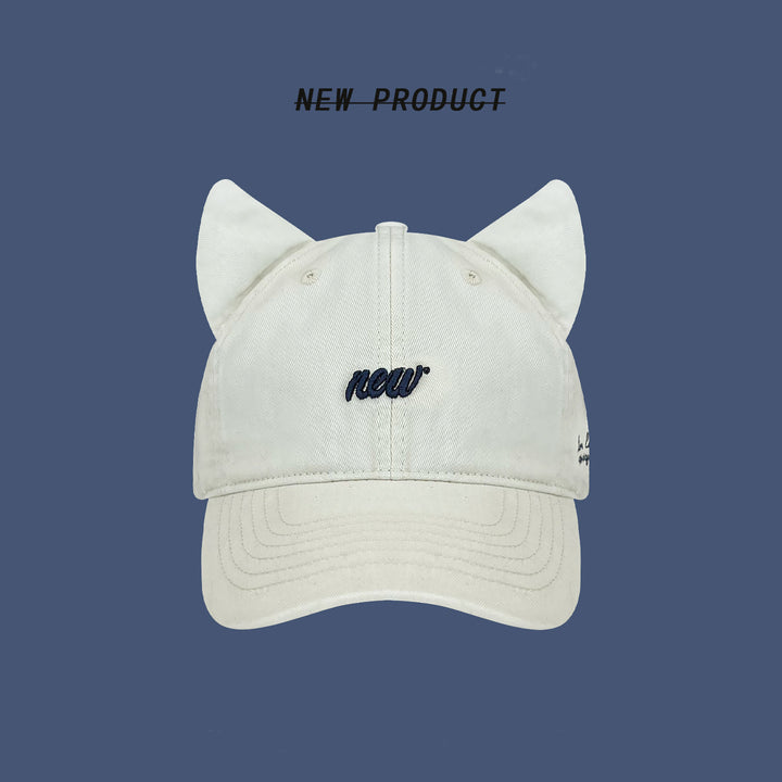 Playful Cat Ear Baseball Cap