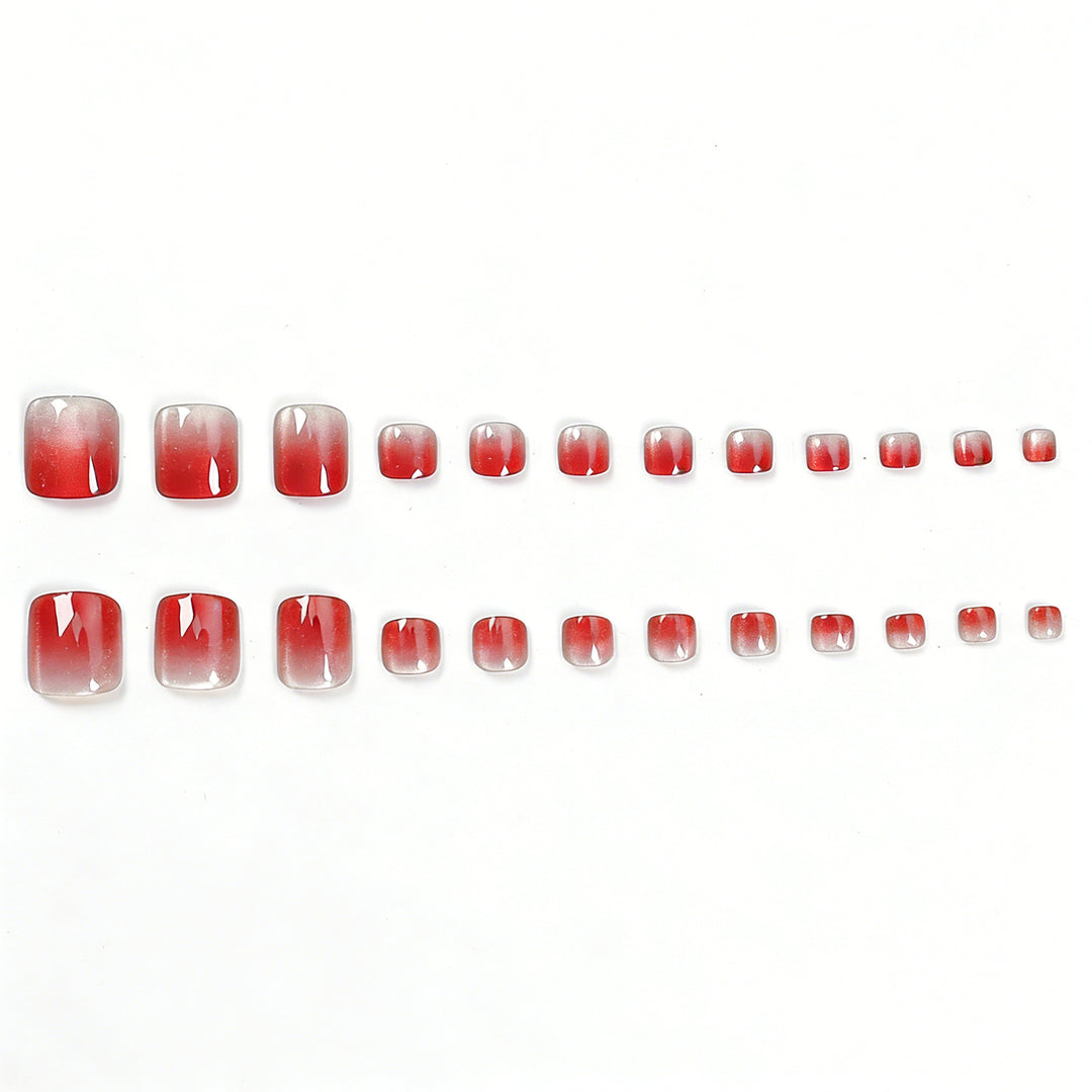 Ombre Pedicure Nail Art Kalsten