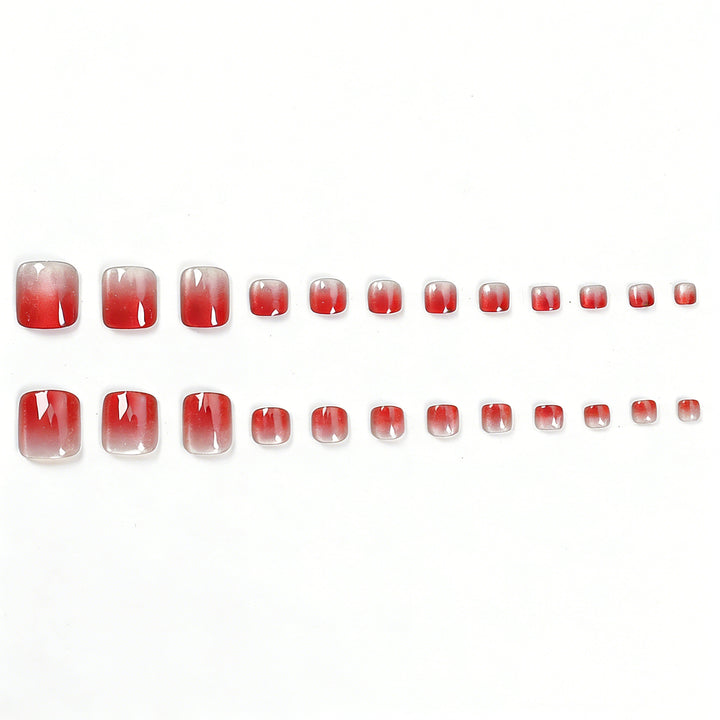 Ombre Pedicure Nail Art Kalsten