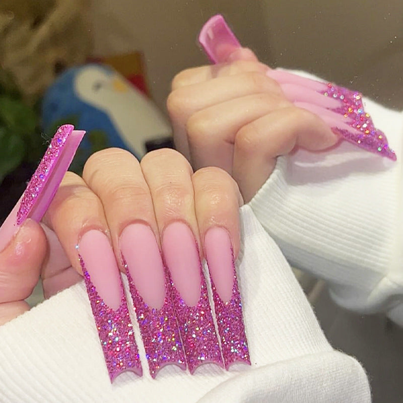 Glitter Ombre Press-On Nail Set Kalsten