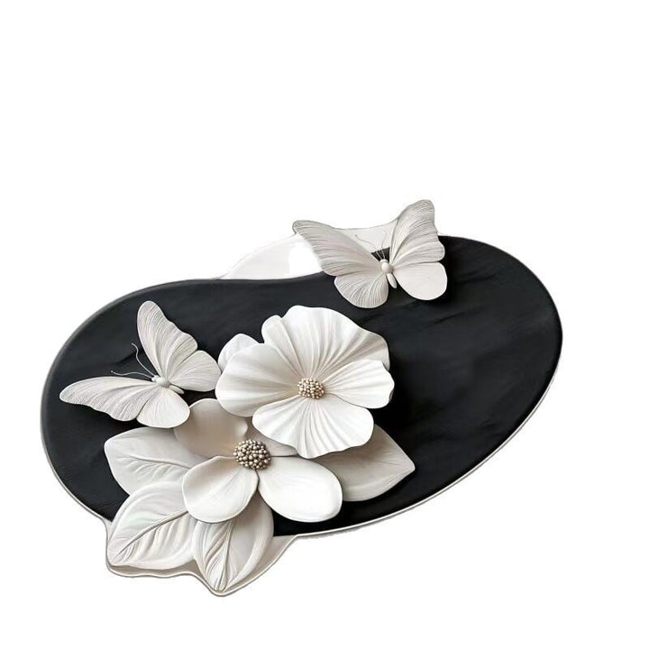 Floral Design Bath Mat Kalsten
