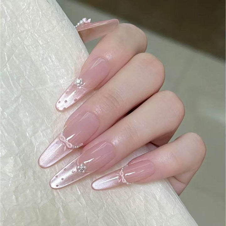3D Embellished Press-On Nail Art Set Kalsten