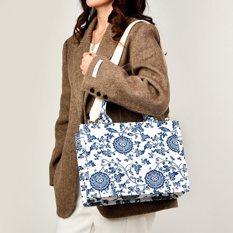 Floral Patterned Shoulder Bag Kalsten