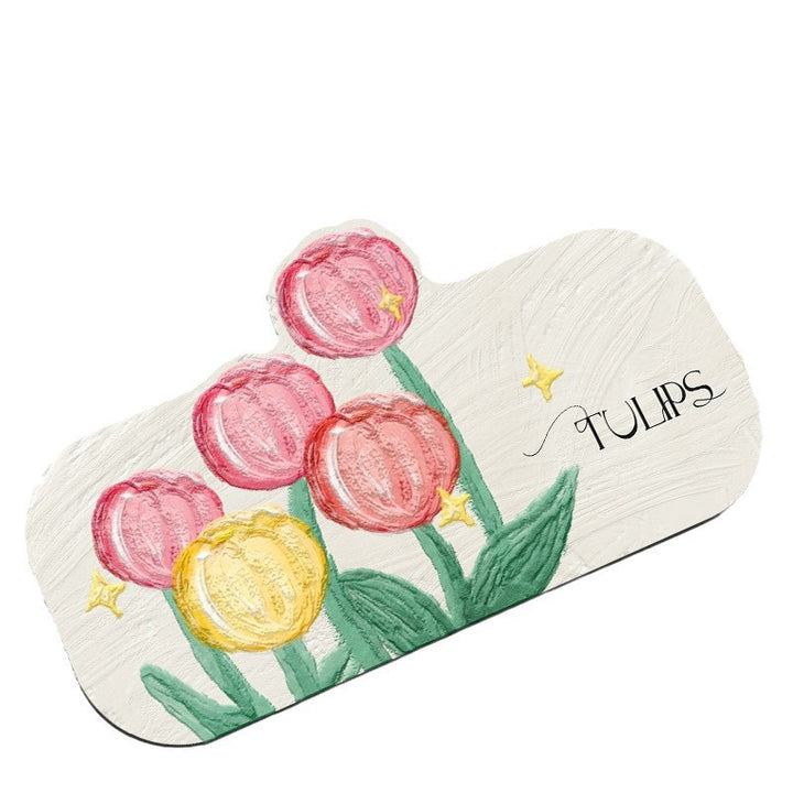 Decorative Floral Bath Mat