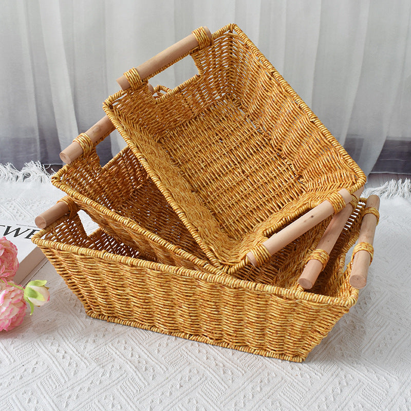 Handwoven Decorative Storage Basket Kalsten 1789539526