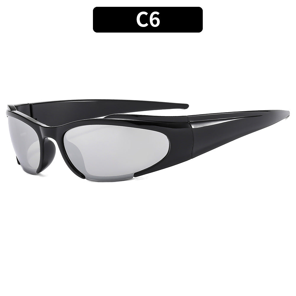 Sporty Wraparound Sunglasses