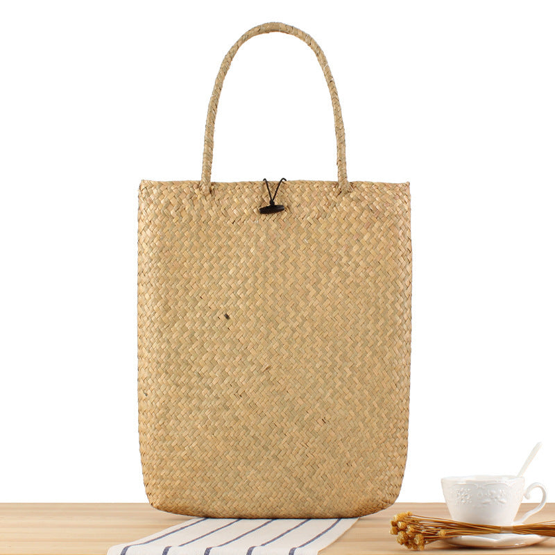 Generous basket bag with sealed closure Kalsten