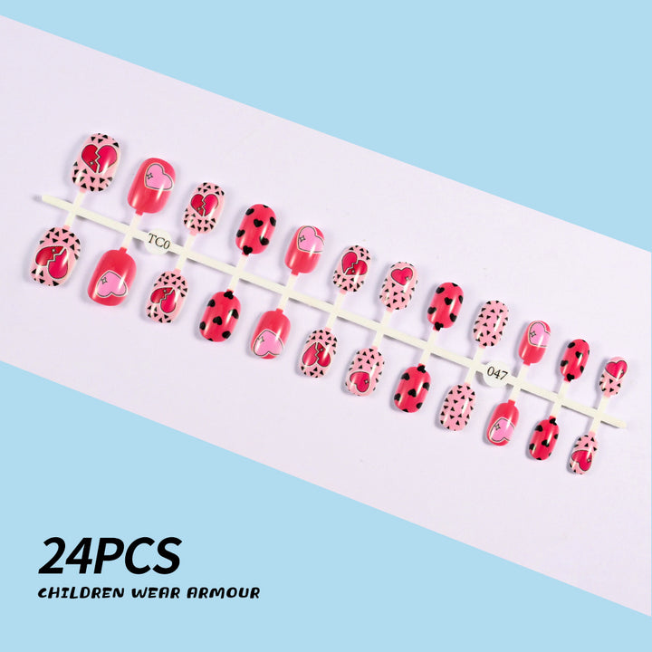 Children's Fun-Themed Press-On Nail Set Kalsten