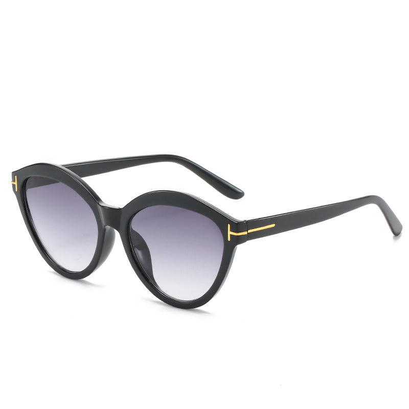 Elegant Oversized Cat-Eye Sunglasses Kalsten
