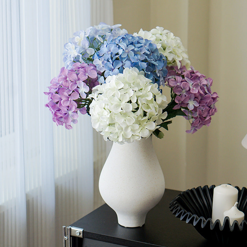 Lifelike Hydrangea Floral Stem