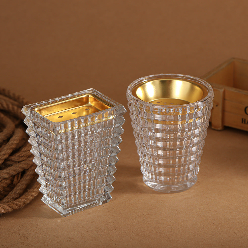 Perforated Removable Inner-Cup Toothbrush & Cosmetic Brush Holder Kalsten
