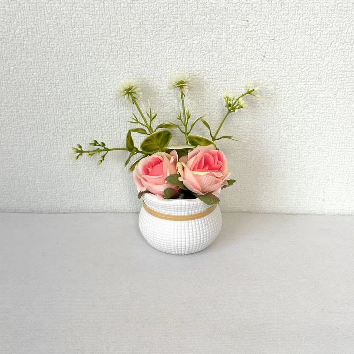 Faux Floral Table Centerpiece