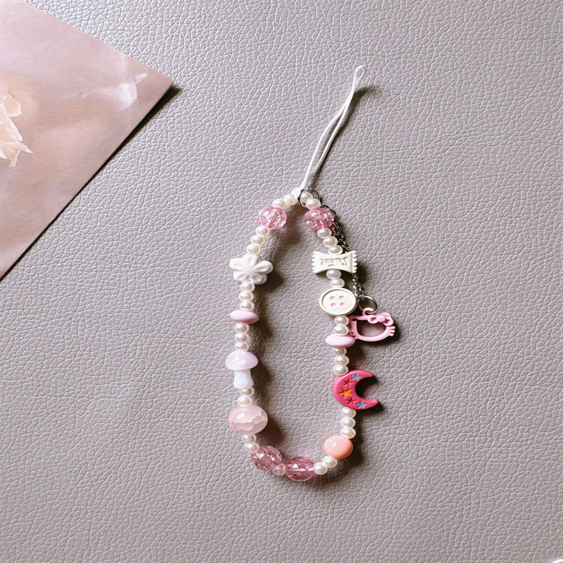 Creative Beaded Phone Charm Strap Kalsten